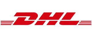 Logo de DHL para consulta de rastreo y guías prepagadas. Información proporcionada por EnviaTodo como medio informativo.