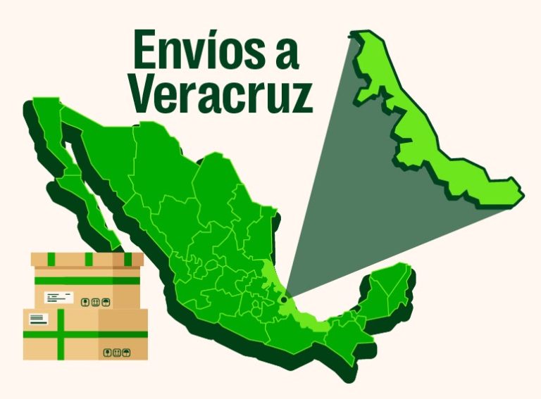 envíos a Veracruz mapa