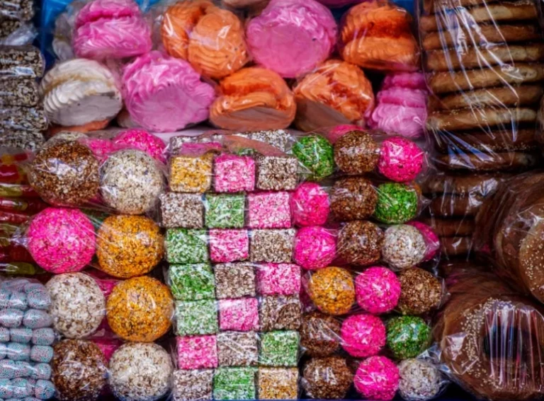 envío de dulces, dulces empaquetados